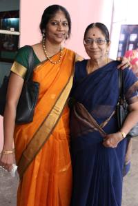 Nanditha with mother Smt. Rama Ravi